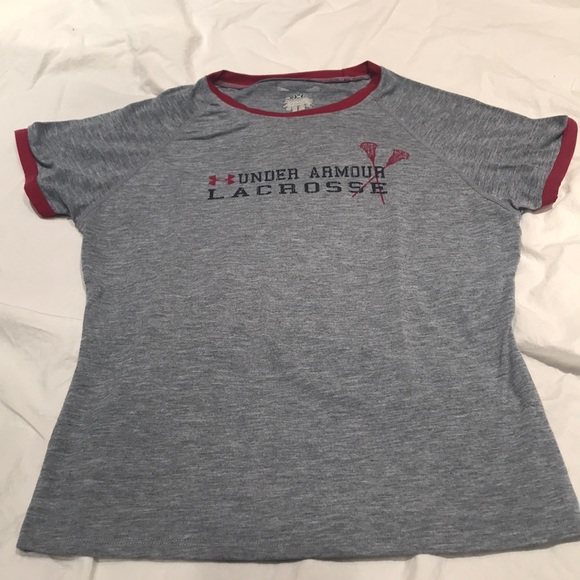 under armour lacrosse shirt